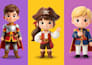 design 3d cute character modeling chibi mascot in cartoon style using blender